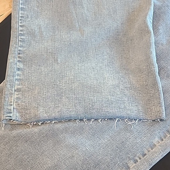 Cello wide leg high rise draw string smocked waist Jeans Size L - Picture 9 of 13